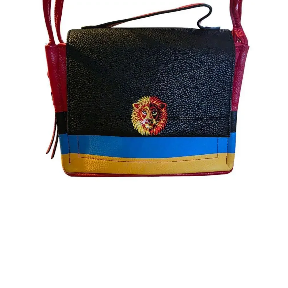 Danielle Nicole Gryffindor Bag‎ Red Lion Embroidery Adjustable Strap - Picture 7 of 10